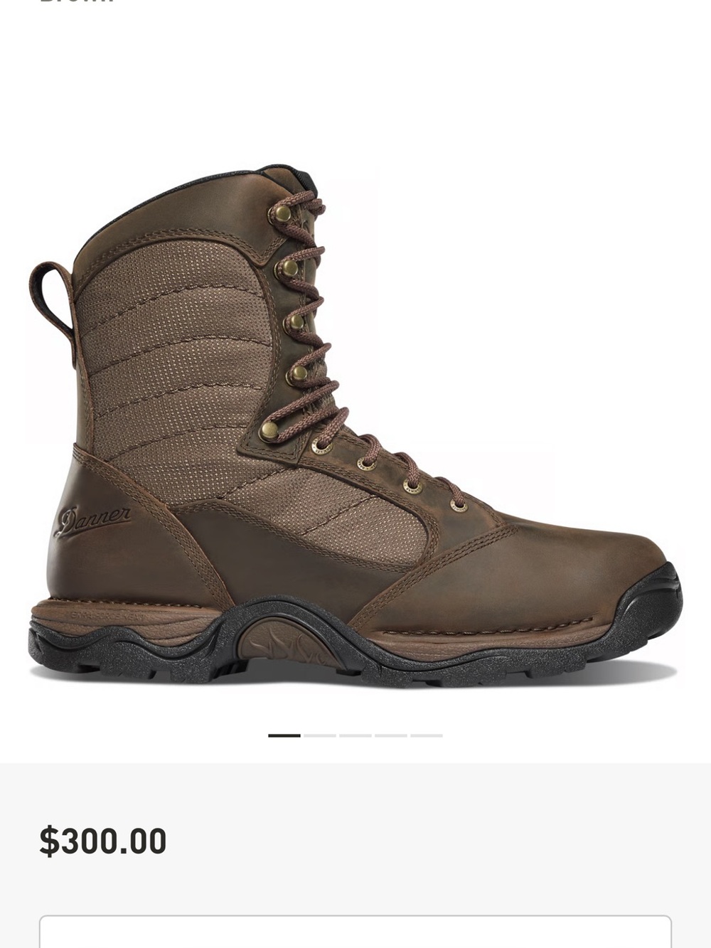 Danner Brown Men's Pronghorn Lace-Up Outdoor Boot